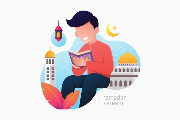 Download Muslim Boy Reading Al Quran - Muslim Collection