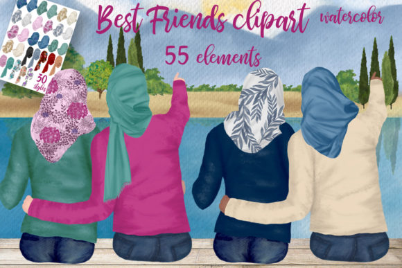 Download Muslim Women Hijab Clipart - Muslim Collection
