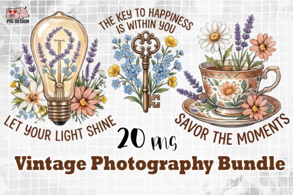 Download Vintage Photography Quotes Bundle PNG - Quotes Collection