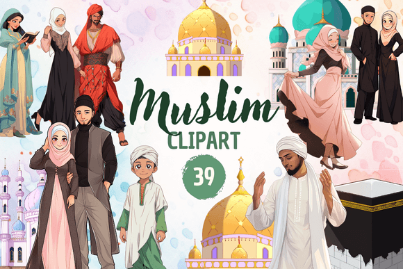 Download Muslim - Bundle Clipart - Muslim Collection