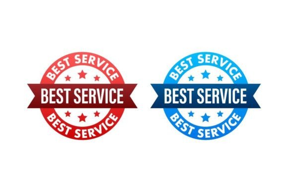 Download Best Service Sign. Premium Service Label - Label Collection